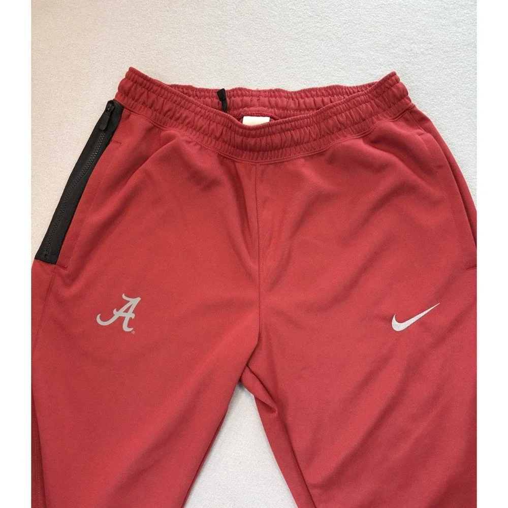 2 Nike Dri-Fit Alabama Crimson Tide Pants - On Field Red Warmup & Lightweight M